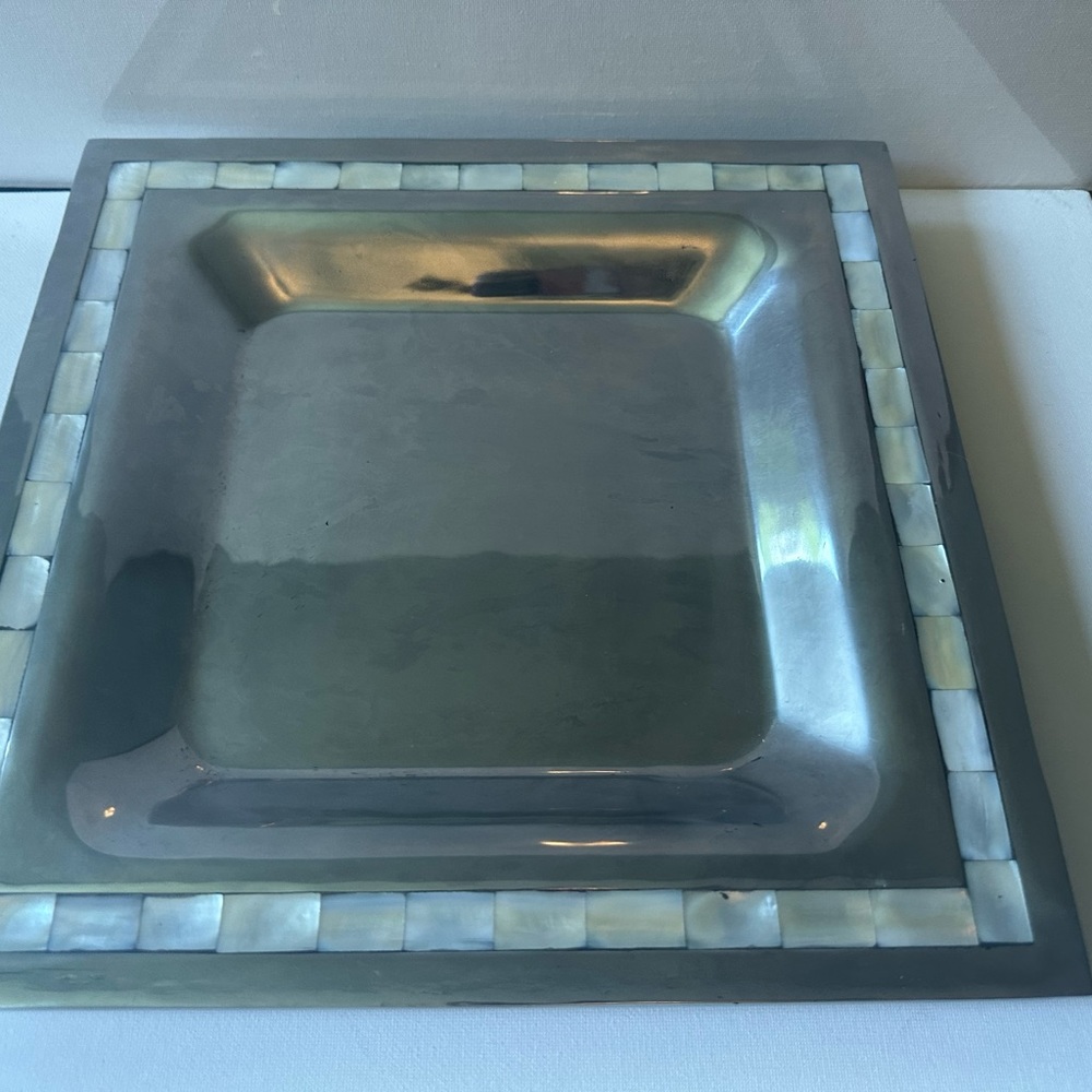 Towle Tray with another of Pearl Accents